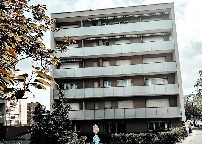 Le Cocon Blanc Metz - T2 - Parking Prive - Balcon - Nouvelle Ville, Gare